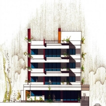 A.Khalil Residential Bldg - Louis Saade Architects