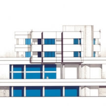 R.Khalil Residential and Commercial bldg - Louis Saade Architects